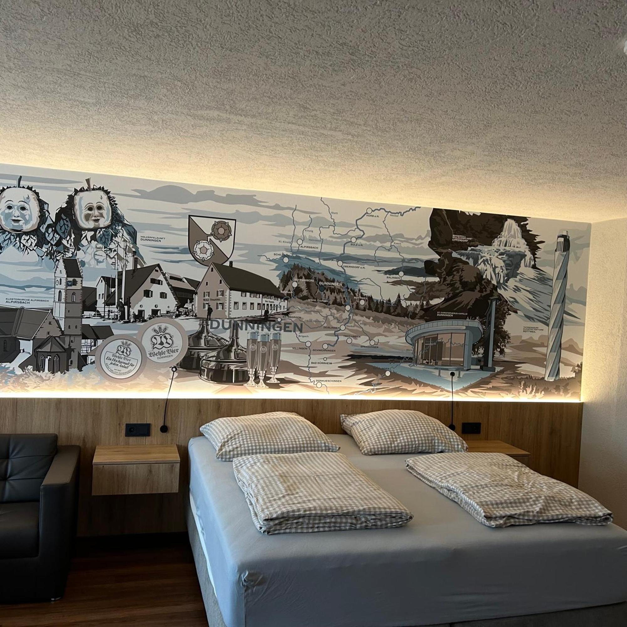 Braustube Wehle Hotel Dunningen ภายนอก รูปภาพ