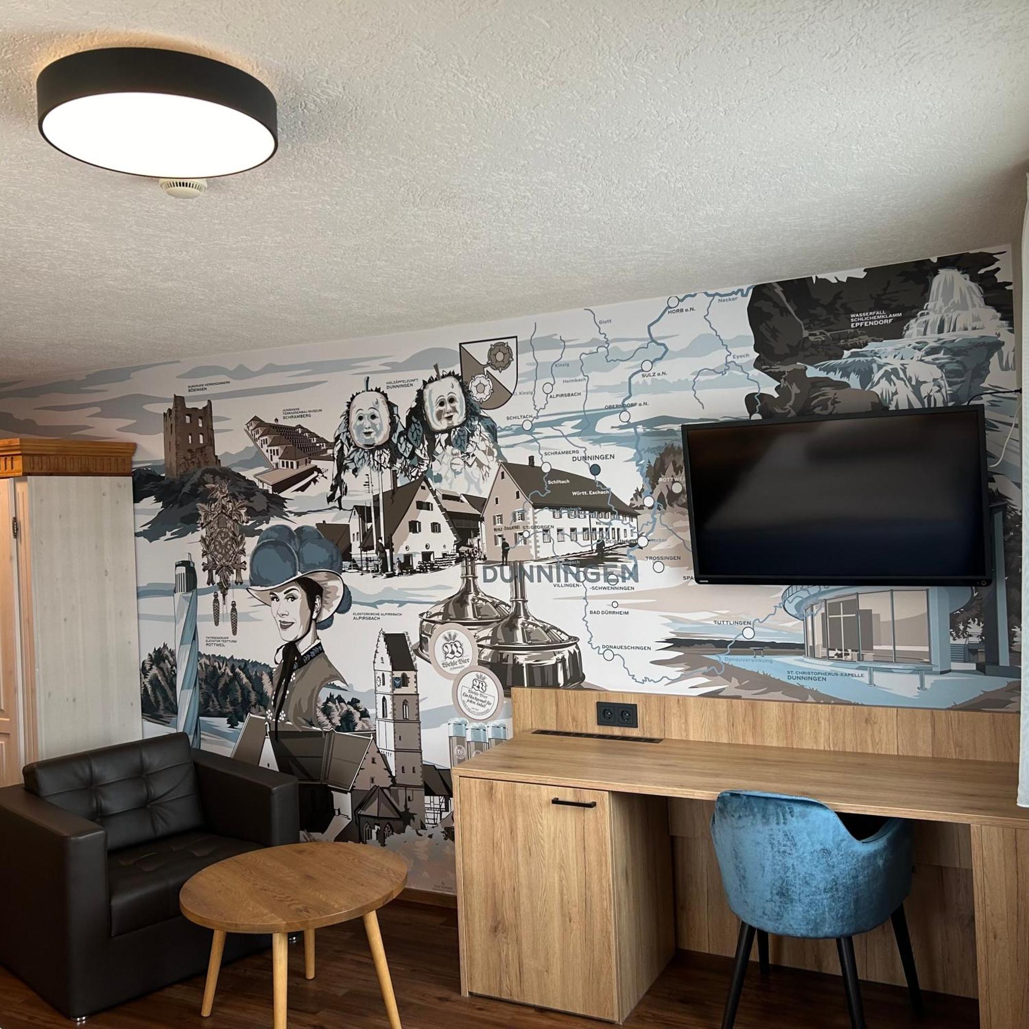 Braustube Wehle Hotel Dunningen ภายนอก รูปภาพ